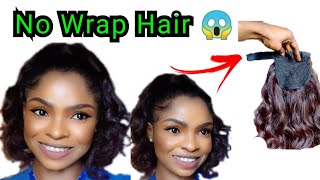 DIY Ponytail Extension  Velcro Ponytail  New Method  Must See ponytails [upl. by Ikcir637]