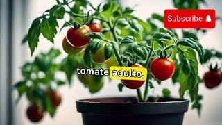 Guía Básica de Cultivo de Tomate en Maceta  Huerto Urbano [upl. by Etneciv]