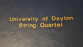 Haydn String Quartet No 13 Op 77 no1 Mv 1 University of Dayton String Quartet [upl. by Aralk]