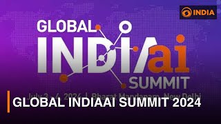 Global IndiaAI Summit 2024  DD India [upl. by Sikes]