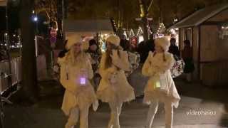 4K Weihnachtsmarkt vor dem Schloss Charlottenburg Berlin 2015 [upl. by Jb]