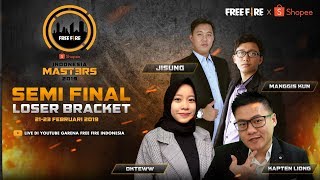 2019 Free Fire Shopee Indonesia Masters  Loser Bracket D  Semifinal [upl. by Colly139]