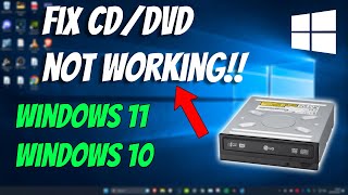 How To Fix CD DVD Not Working in Windows 11 [upl. by Rusticus]