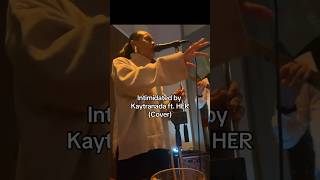 Intimidated by Kaytranada ft HER cover at Somm Bar cover singing live kaytranada HER [upl. by Prober]