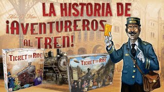 La historia de Aventureros al tren lacupula boardgames juegosdemesa [upl. by Parker]