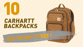 Top Backpacks By Carhartt  New amp Popular 2017 [upl. by Stavros]