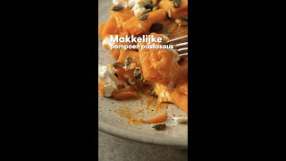 Makkelijk pasta met pompoensaus  Shorts  Allerhande [upl. by Georgeanne]