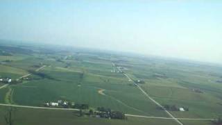 Allegiant Air Md80Taking off CID Cedar Rapids Iowa to Sanford Int Orlando Florida HQ [upl. by Klarika]