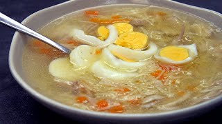 Con esta SOPA DE POLLO te encontrarás MUCHO mejor  Receta Fácil [upl. by Mukerji]