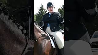 3rd horse show under wraps How did she do horsepower hunterjumper dreamhorse [upl. by Eimaral]