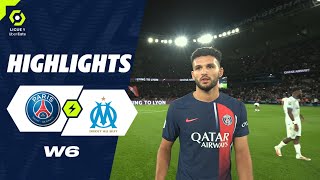 PARIS SAINTGERMAIN  OLYMPIQUE DE MARSEILLE 4  0  Highlights  PSG  OM  20232024 [upl. by Carlson]