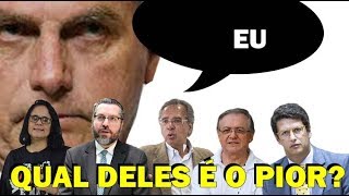 Quem é o pior ministro de Bolsonaro [upl. by Avrom219]