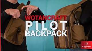 Wotancraft Pilot Backpack Review  The Most Versatile Camera Backpack [upl. by Edmanda]