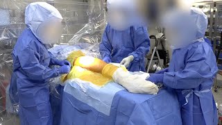 Prep and Drape for Total Hip Arthroplasty [upl. by Ron]