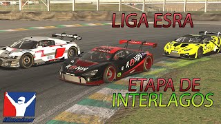 CORRIDA TENSA SEGUNDA ETAPA DA LIGA ESRA EM INTERLAGOS [upl. by Dulla]