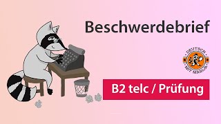 Beschwerdebrief B2 Sprachkurs  Prüfungsvorbereitung B2 telc [upl. by Okimik]