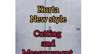 Kurta cutting perfect and neet with Measurement tailoring fashion [upl. by Meriel]