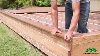 NewTechWood  Decking Installation Video  Planning Your Deck [upl. by Maibach]