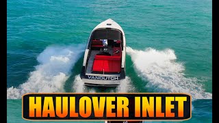 DRONE FOOTAGE AT HAULOVER INLET BoatZone [upl. by Netloc]