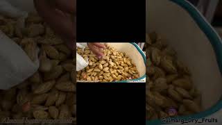 Kashmiri Mamra Almonds paper shellAll india Home delivery availablePlz call WhatsApp 7889599959 [upl. by Kirsteni]