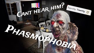 Phasmophobia Insanity Gameplay Multiplayer 10 Ridgeview Court [upl. by Roxie]