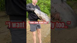 Where’s your daddy fishing fish funny quickcatchandrelease shorts funnyshorts catfish [upl. by Minabe]