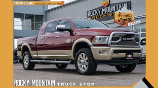 2017 Ram 2500 Laramie Longhorn MEGA CAB 4X4  LOADED  UPGRADES [upl. by Annoj259]