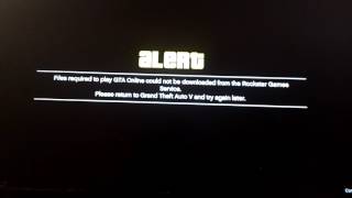 Files required to play GTA online could not be downloaded from Rock star Games Service need help [upl. by Aicnerolf914]