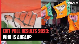 Exit Polls 2023 LIVE  Close Race In Madhya Pradesh Congress Ahead In Chhattisgarh  NDTV LIVE TV [upl. by Netsrijk]