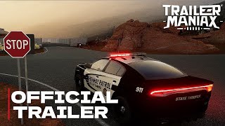 Highway Police Simulator  Official Release Date Trailer [upl. by Ahsinwad]