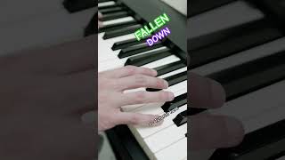 FALLEN DOWN quick PIANO COVER in 4K tutorial below [upl. by Omoj249]