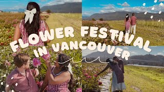 Ivlo periya flower ah 😮  Vancouver Flower Farm  Peonies  Canada couple  Summer in Canada  VLOG [upl. by Hermione217]