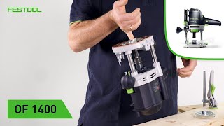 The OF 1400 and its accessories Festool TV [upl. by Odnomor898]