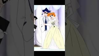 Himawari X Kazama Love Story trending love ANIMEShinchanDoraemon attitude [upl. by Chesna222]