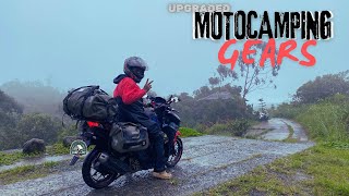 UPGRADED MOTOCAMPING GEARS  RAIN OR SHINE MOTOCAMPING [upl. by Sergio]