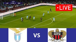 🔴Lazio VS Nice LIVE FOOTBALL MATCH TODAY I Lazio Football Live I Pes 21 Game [upl. by Birchard]