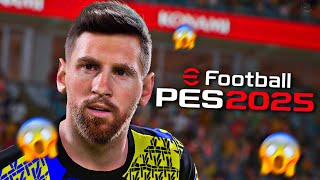 PLAYING PES eFOOTBALL 2025 [upl. by Nalyak84]