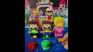 Triple Lego Mario Mario Returned their costume 211 shorts toys [upl. by Claudell]