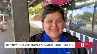 Enjoy Today  Local spotlight from MARTA Inman Park station [upl. by Htebazie]