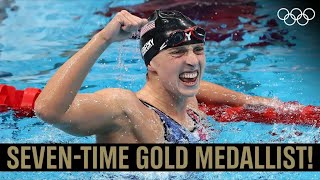 Katie Ledecky Dominates Womens 800m freestyle Final  Tokyo Olympic 2021 [upl. by Zeuqram]