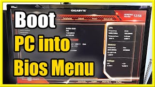 How to Easily Boot Windows 10 PC into BIOS Menu Fast Method [upl. by Tania]