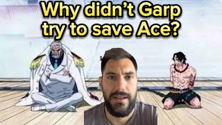 Why didn’t Garp save Ace  One Piece garp ace luffy anime onepiece [upl. by Aihsot307]