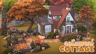 Autumnal Gardeners Cottage 🍂🍁  The Sims 4 Speed Build [upl. by Cacilie27]