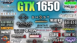 GTX 1650 Test in 43 Games in 2024 Still Good [upl. by Ainevul]