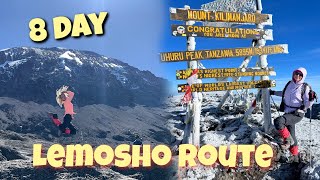 Full Documentary  Climbing Kilimanjaro Lemosho Route 8 Days Absolute Craziness [upl. by Lleraj]