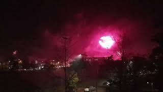 Neujahrsfeuerwerk 2022 in ZürichAffoltern [upl. by Noside]