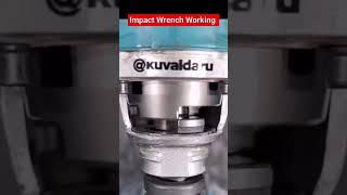 An impact wrench uses a motor to spin a hammer mechanism inside the tool [upl. by Alyson768]