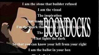 The Boondocks theme Song LYRICS [upl. by Kramal]