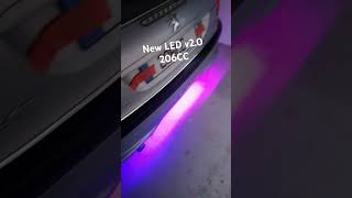 👉 New 206CC CarLight LED v20  New Controller Nouvelles LED pour 206CC 206 206cc [upl. by Nedi]