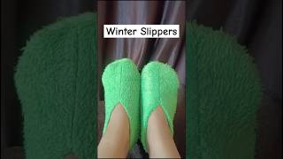 How to make Winter Slippers simply and easily out of Old Cloth  slipper making at home [upl. by Cita]